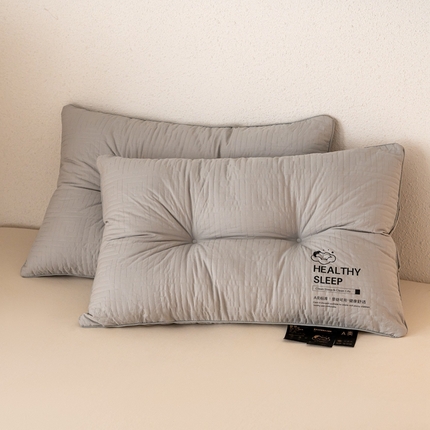 91家纺网 家纺一手货源 找家纺 （总）万聚凯枕芯 2024新款全棉纯棉双面绗缝枕头枕芯