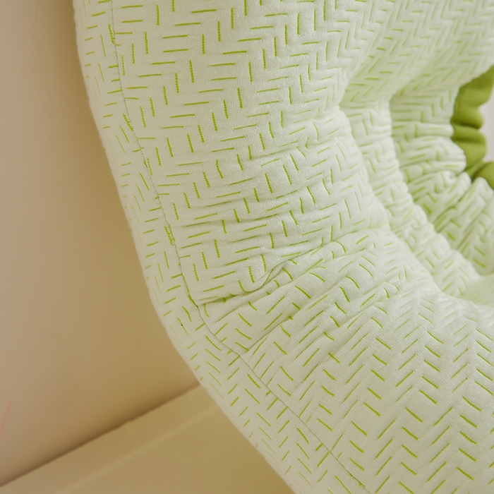 91家纺网 家纺一手货源 找家纺 （总）佳尚枕芯 2025新款针织棉SPA竹炭抑菌护颈枕牵引枕枕头枕芯48x74cm