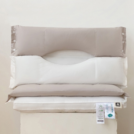 （总）佳尚枕芯 2025新款多功能可拆卸式护颈美 颜枕枕头枕芯40x60cm