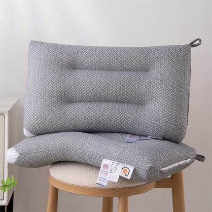 91家纺网 家纺一手货源 找家纺 （总）大熊枕芯 2024新款针织棉护颈枕低枕