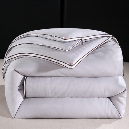 91家纺网 家纺一手货源 找家纺 （总）前程家纺 2025新款小提花被子冬被春秋被双胎被二合一子母被拉链款