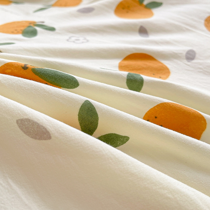 91家纺网 家纺一手货源 找家纺 魅图家纺 2025新款A类超柔云朵棉棉花被 心想事橙