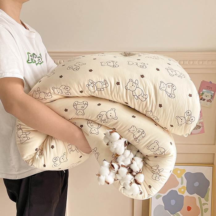 91家纺网 家纺一手货源 找家纺 魅图家纺 2025新款A类超柔云朵棉棉花被 小熊博士