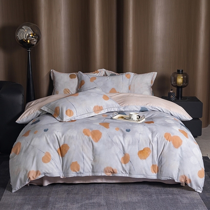 91家纺网 家纺一手货源 找家纺 （总）2024新款全棉加厚长绒棉数码印花四件套