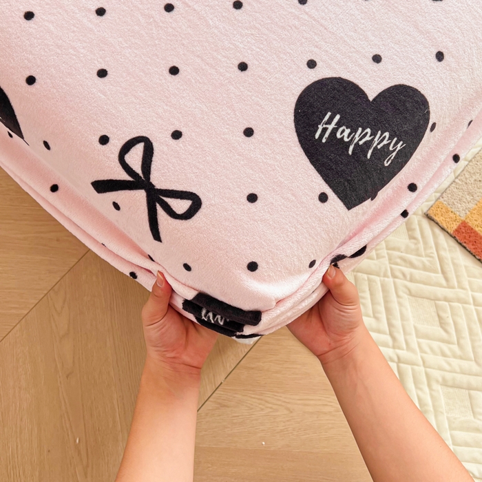 91家纺网 家纺一手货源 找家纺 吉象家纺 2024新款牛奶绒卡通印花单床笠 苏沫