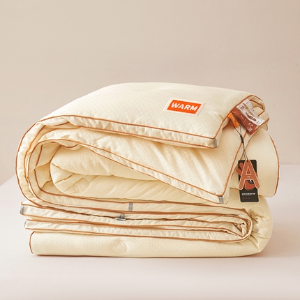 91家纺网 家纺一手货源 找家纺 （总）米洛贝伊 2025新款舒肤棉提花熔岩暖暖被大豆被冬被