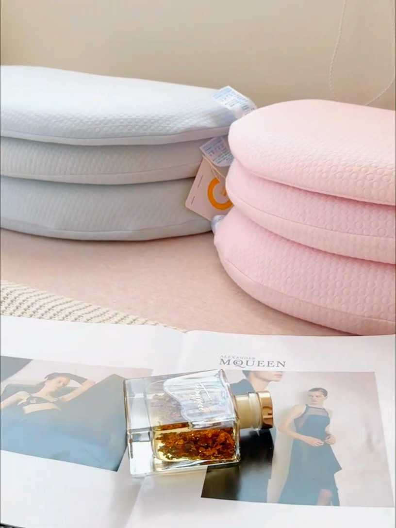 91家纺网 家纺一手货源 找家纺 （总）伟邦枕芯 2024新款针织月牙水洗硅胶枕