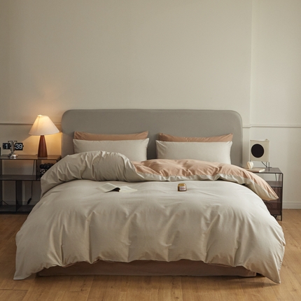 91家纺网 家纺一手货源 找家纺 （总）恋人优选 2024新款纯棉磨毛四件套