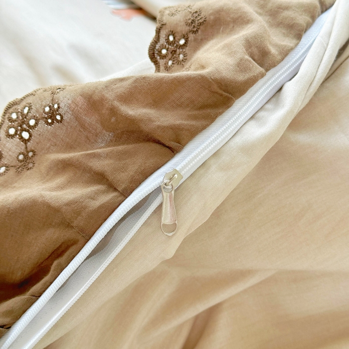 91家纺网 家纺一手货源 找家纺 添越 2024新款纯棉砂洗床盖腊肠狗