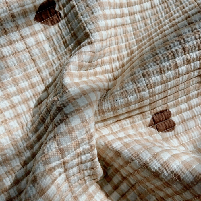 91家纺网 家纺一手货源 找家纺 2024新款棉加绒双面两用四季款床盖三件套 星灿