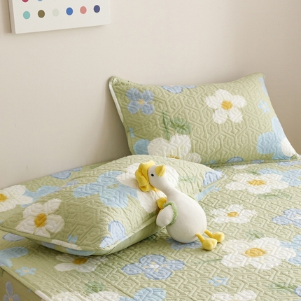 91家纺网 家纺一手货源 找家纺 2024新款全棉夹棉枕套-印花类 雅秀