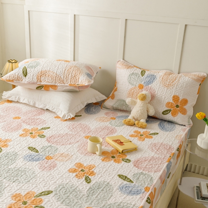 91家纺网 家纺一手货源 找家纺 2024新款全棉夹棉枕套-印花类 秋洛