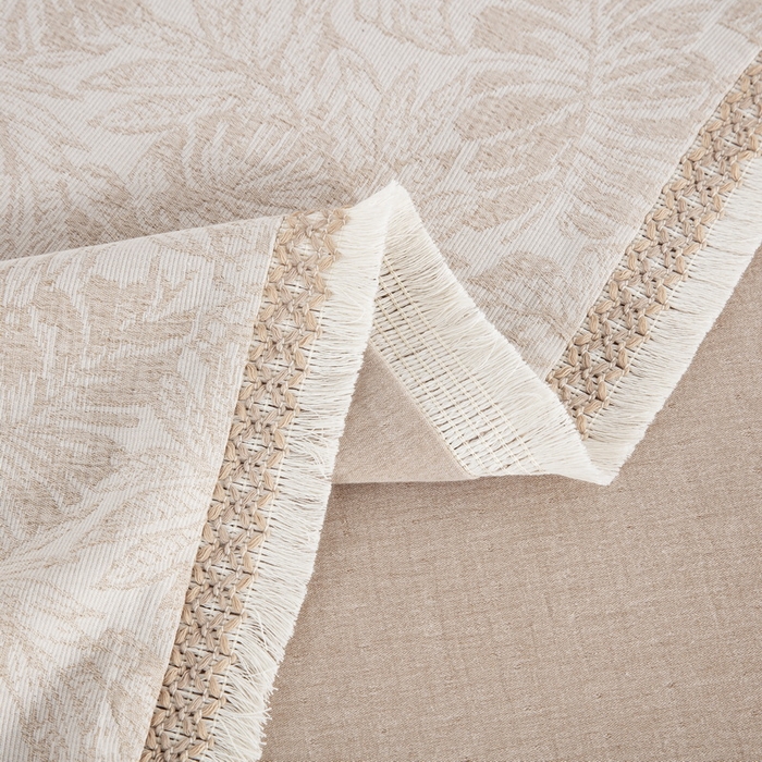 91家纺网 家纺一手货源 找家纺 （总）鲁爱 2025新款全棉三层纱流苏款四件套