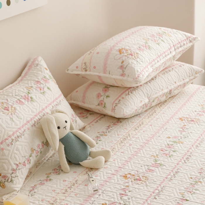 91家纺网 家纺一手货源 找家纺 2024新款全棉夹棉枕套-印花类 可韵