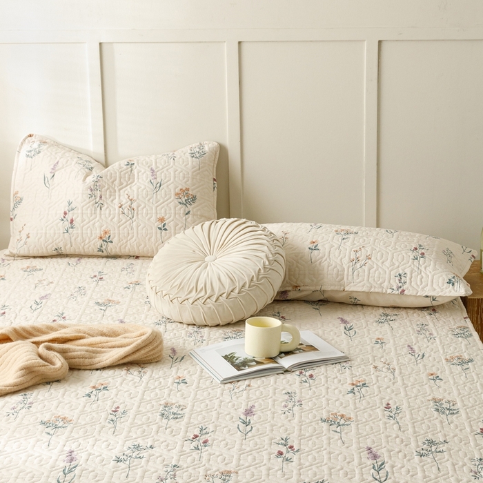 91家纺网 家纺一手货源 找家纺 2024新款全棉夹棉枕套-印花类 四季予你