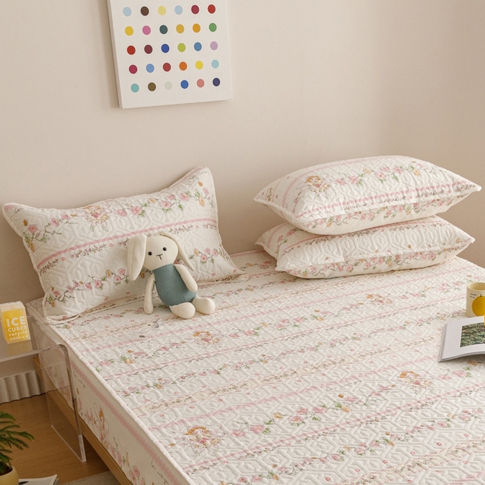 91家纺网 家纺一手货源 找家纺 2024新款全棉夹棉枕套-印花类 可韵