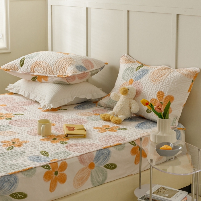 91家纺网 家纺一手货源 找家纺 2024新款全棉夹棉枕套-印花类 秋洛