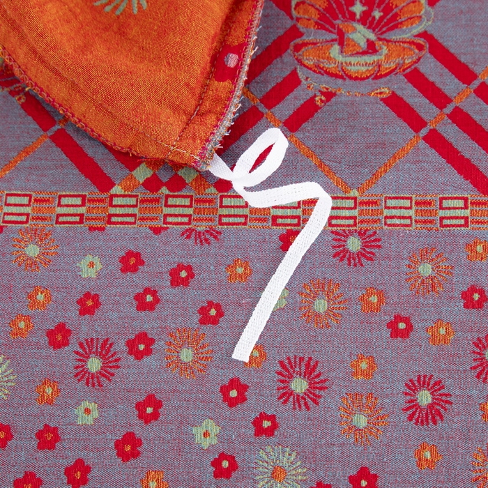 91家纺网 家纺一手货源 找家纺 鲁爱 2025新款大版色织提花全棉双层纱四件套 美妙大冒险-紫罗兰