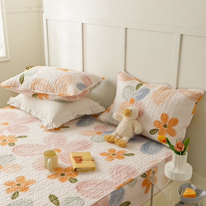 91家纺网 家纺一手货源 找家纺 2024新款全棉夹棉枕套-印花类 秋洛