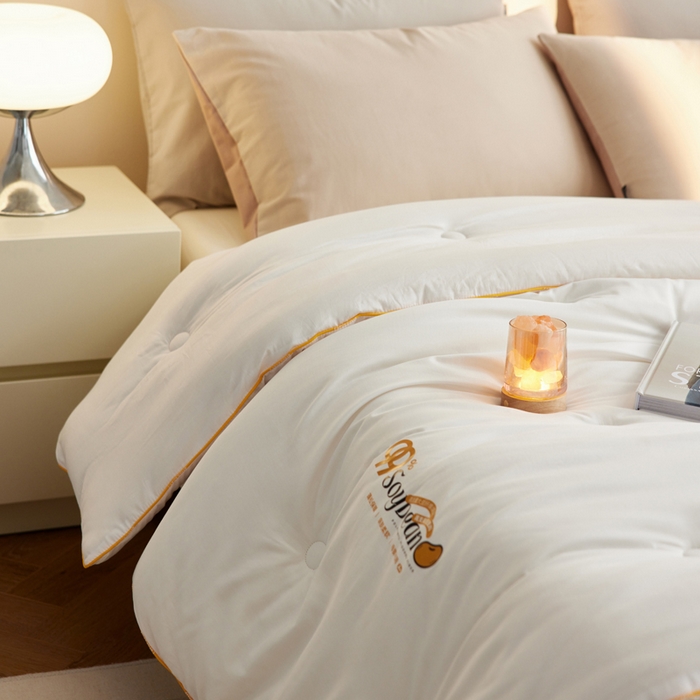 91家纺网 家纺一手货源 找家纺 （总）莱福仕家纺 2024新款60支全棉99抗菌大豆被