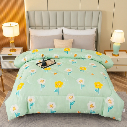 91家纺网 家纺一手货源 找家纺 （总）好梦来家纺（原锦茂家纺） 2025新款亲肤棉羽丝绒印花冬被系列