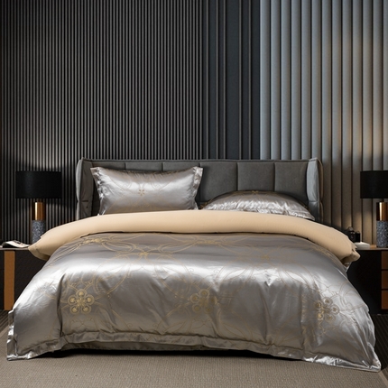 91家纺网 家纺一手货源 找家纺 （总）莱欧纳家纺 2025新款全棉提花四件套