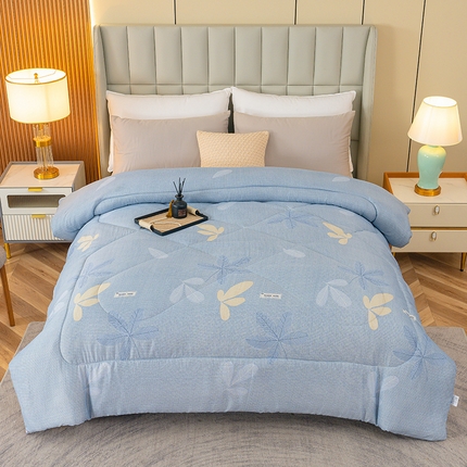 91家纺网 家纺一手货源 找家纺 （总）好梦来家纺（原锦茂家纺） 2025新款亲肤棉羽丝绒印花冬被系列