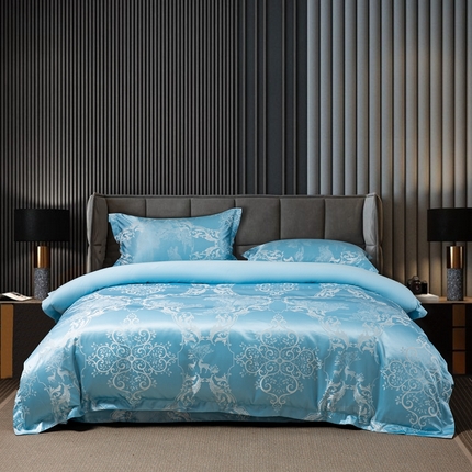 91家纺网 家纺一手货源 找家纺 （总）莱欧纳家纺 2025新款全棉提花四件套