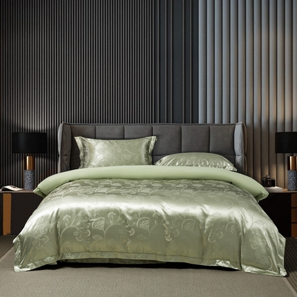 91家纺网 家纺一手货源 找家纺 （总）莱欧纳家纺 2025新款全棉提花四件套