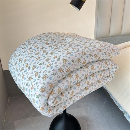 91家纺网 家纺一手货源 找家纺 （总）米洛贝伊 2025新款糯棉春秋被被子被芯