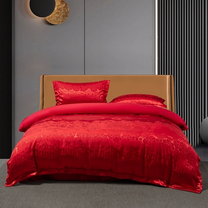 91家纺网 家纺一手货源 找家纺 （总）莱欧纳家纺 2025新款全棉提花四件套