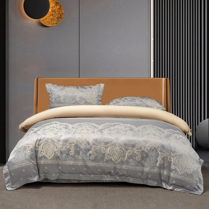 91家纺网 家纺一手货源 找家纺 （总）莱欧纳家纺 2025新款全棉提花四件套