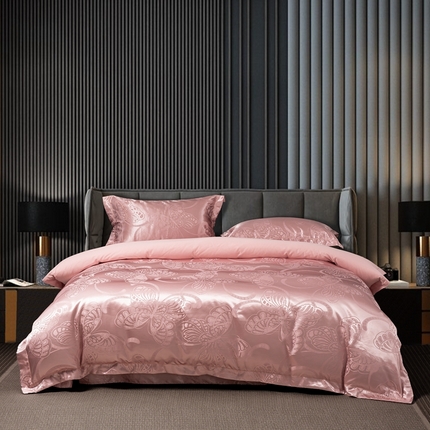 91家纺网 家纺一手货源 找家纺 （总）莱欧纳家纺 2025新款全棉提花四件套