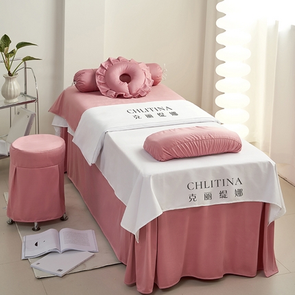 91家纺网 家纺一手货源 找家纺 （总）琪宝阁 2024新款荷兰尼美 容床罩套件-魅夜