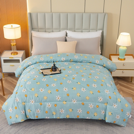 91家纺网 家纺一手货源 找家纺 （总）好梦来家纺（原锦茂家纺） 2025新款亲肤棉羽丝绒印花冬被系列