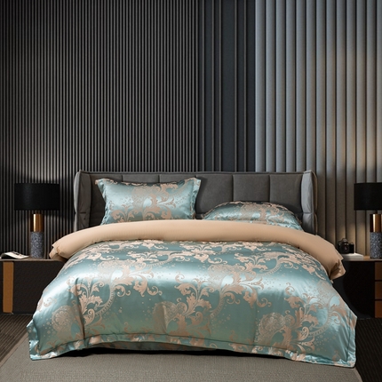 91家纺网 家纺一手货源 找家纺 （总）莱欧纳家纺 2025新款全棉提花四件套