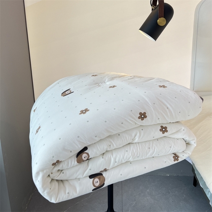91家纺网 家纺一手货源 找家纺 （总）米洛贝伊 2025新款糯棉春秋被被子被芯