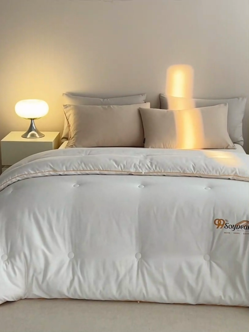 91家纺网 家纺一手货源 找家纺 （总）莱福仕家纺 2024新款60支全棉99抗菌大豆被