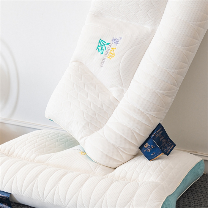 91家纺网 家纺一手货源 找家纺 （总）佳尚枕芯 2025新款反牵引颈氧SPA护颈助眠枕芯乳胶枕头枕芯