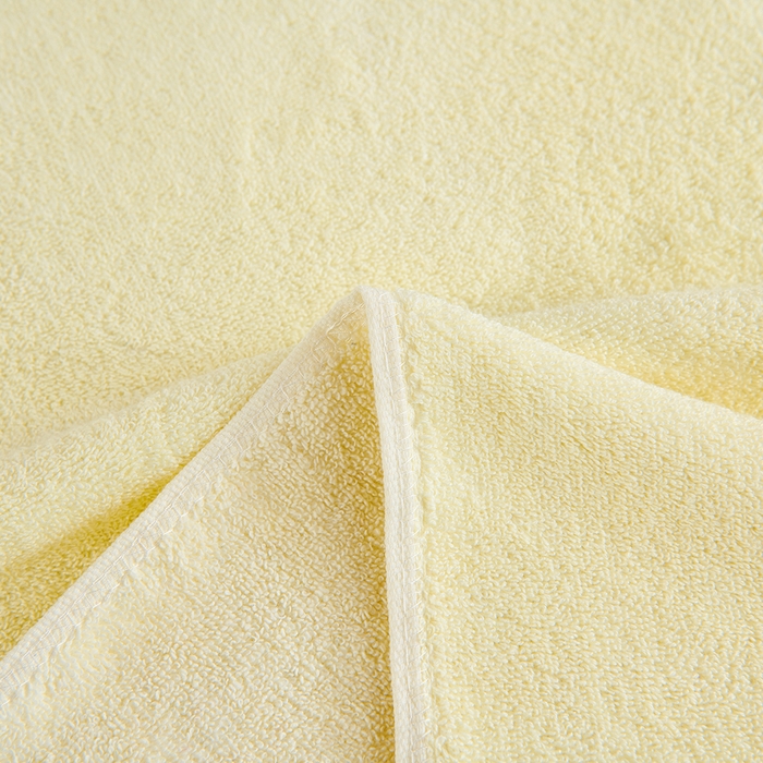 91家纺网 家纺一手货源 找家纺 悦然毛巾被 2024新款云柔亲肤全棉家用毛巾 段格-米黄