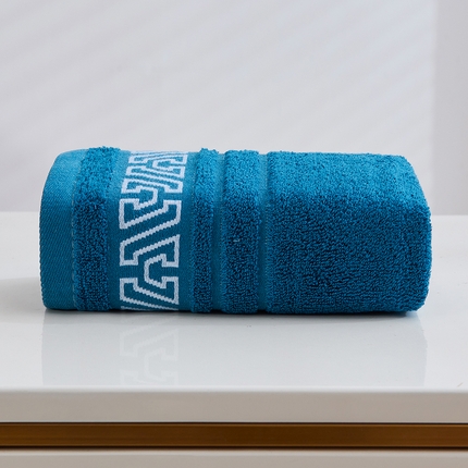 91家纺网 家纺一手货源 找家纺 悦然毛巾被 2024新款云柔亲肤全棉家用毛巾 唯美-蓝