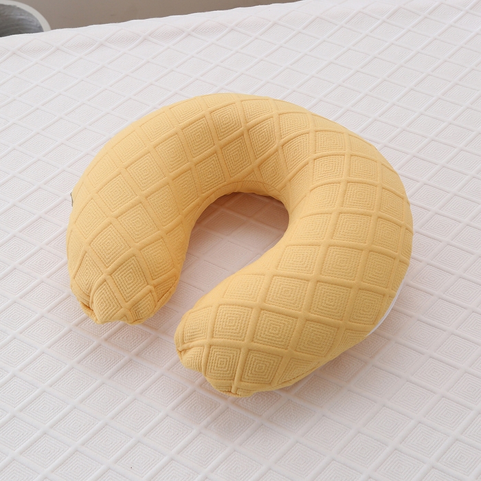 91家纺网 家纺一手货源 找家纺 琪宝阁 2024新款莫代尔针织棉美 容床罩套件-华夫格  黄色