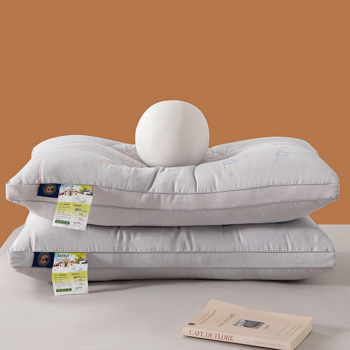 91家纺网 家纺一手货源 找家纺 佳尚枕芯 2025新款A类云感SPA枕芯酒店护颈枕头枕芯 云感SPA护颈枕-灰色