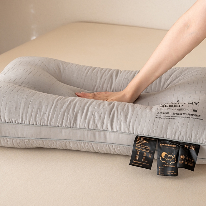 91家纺网 家纺一手货源 找家纺 （总）佳尚枕芯 2025新款A类母婴级全棉纯棉枕芯护颈枕