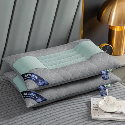 （总）佳尚枕芯 2025新款全棉网面乳胶决明子透气护颈椎助睡眠天然乳胶枕头枕芯