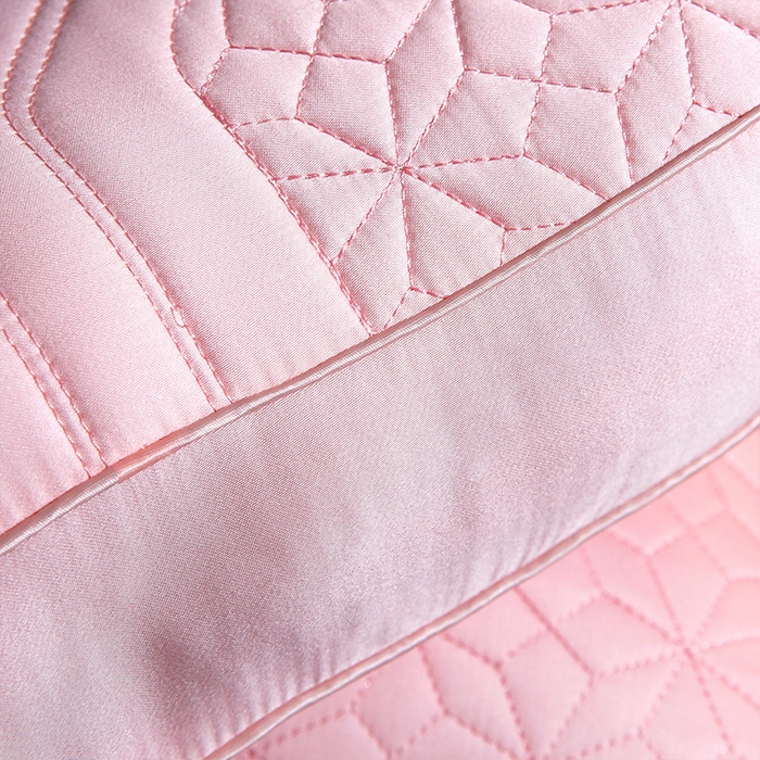 91家纺网 家纺一手货源 找家纺 佳尚枕芯 2024新款莫代尔乳胶枕芯蚕丝乳胶枕保健枕 枕头枕芯 少女粉