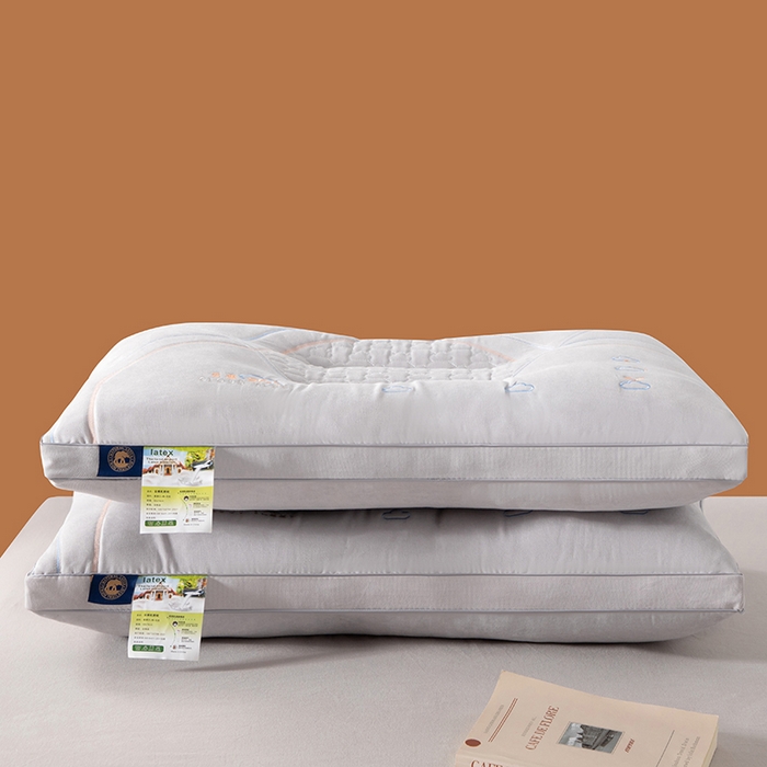 91家纺网 家纺一手货源 找家纺 佳尚枕芯 2025新款A类云感SPA枕芯酒店护颈枕头枕芯 云感SPA护颈枕-灰色