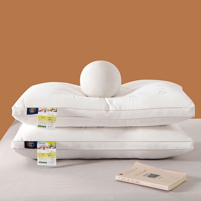 91家纺网 家纺一手货源 找家纺 佳尚枕芯 2025新款A类云感SPA枕芯酒店护颈枕头枕芯 云感SPA护颈枕-白色