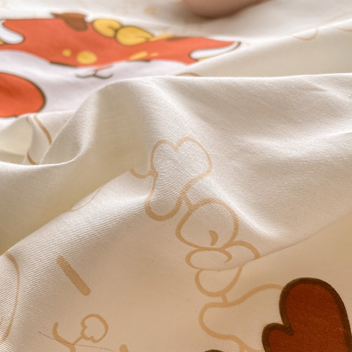 91家纺网 家纺一手货源 找家纺 绵庭家纺 2024新款全棉印花四件套 龙行大运