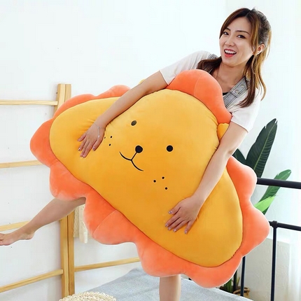 91家纺网 家纺一手货源 找家纺 （总）慕绸家纺（原萌宝老粗布厂家） 2025新款床靠-狮子花系列